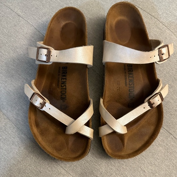 Birkenstock Mayari Birko-Flor Graceful Pearl White - Picture 3 of 4